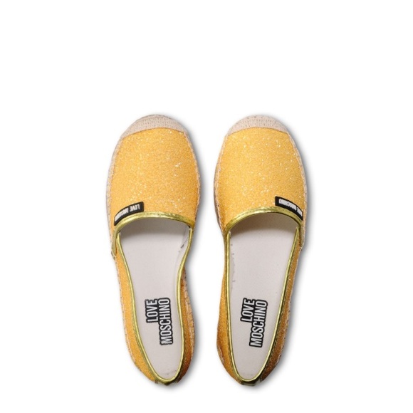 🆕Love Moschino Espadrilles Sz 11 Round Toe Flats - Picture 2 of 8
